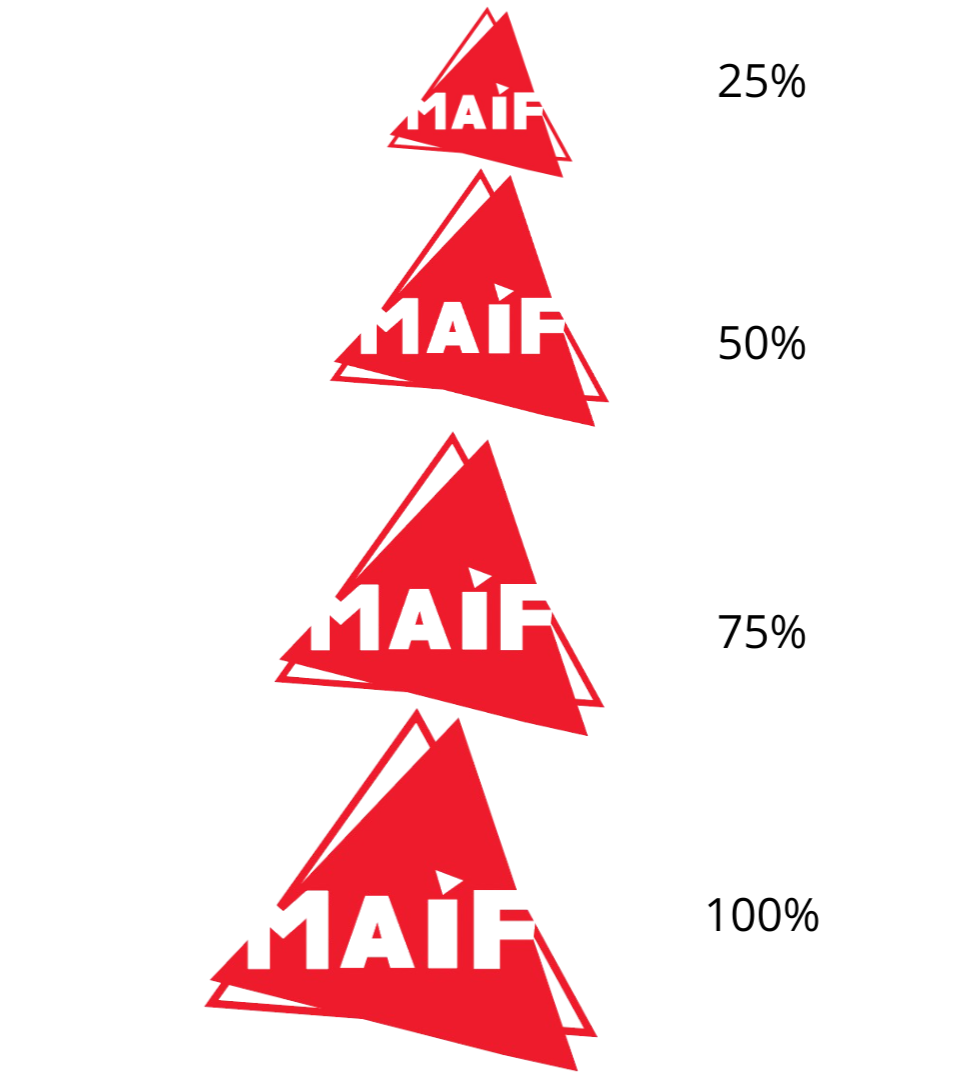 Taille minimale du logo
