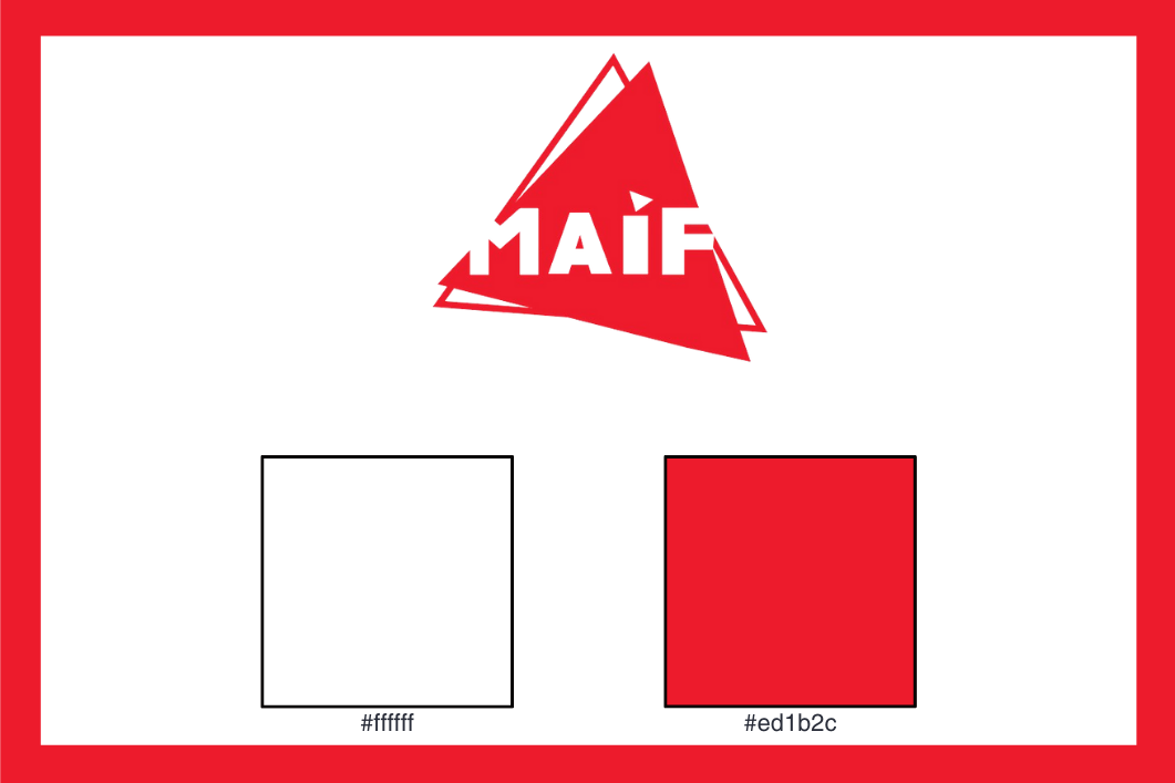 Logo en couleur (rouge et noir)